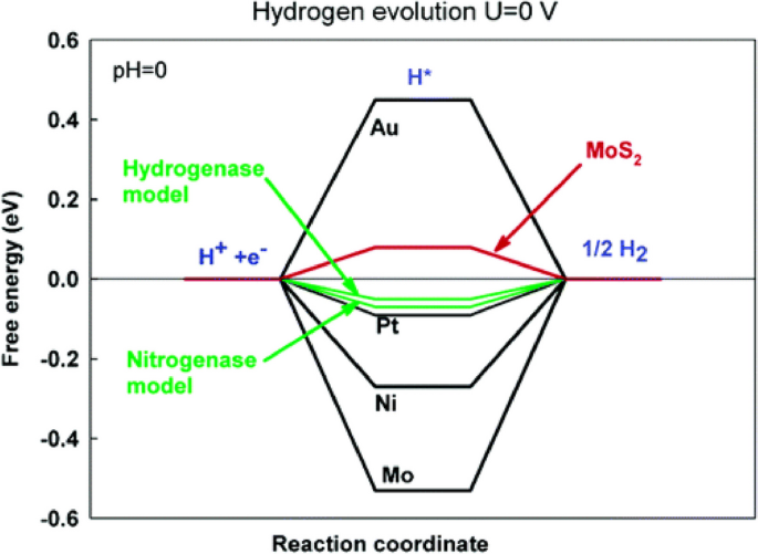 Hydrogen evolution at MoS2: rationalising the reaction mechanism and ...