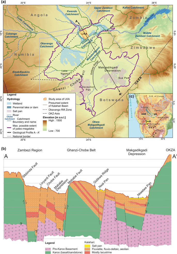 Hydrogeology And Geochemistry Of A Tectonically Controlled Deep Seated And Semi Fossil Aquifer In The Zambezi Region Namibia Springerlink
