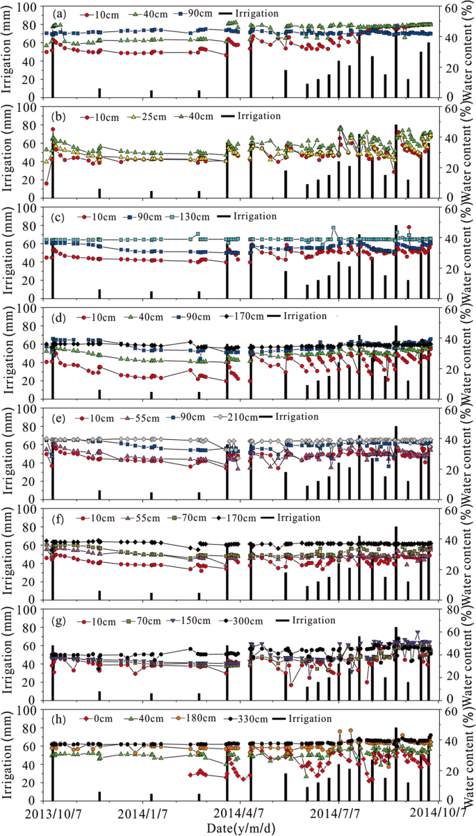 Estimating Impacts Of Water Table Depth On Groundwater Evaporation And Recharge Using Lysimeter Measurement Data And Bromide Tracer Springerlink