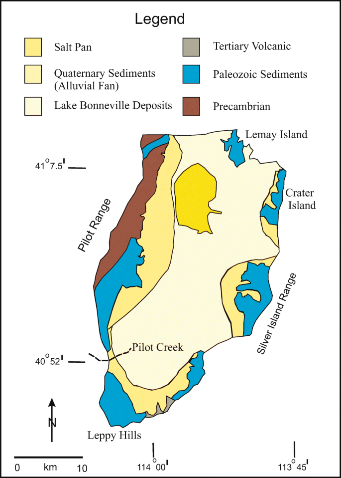 Shallow groundwater flow and inverted fresh/saline-water interface in a  hypersaline endorheic basin (Great Basin, USA) | SpringerLink
