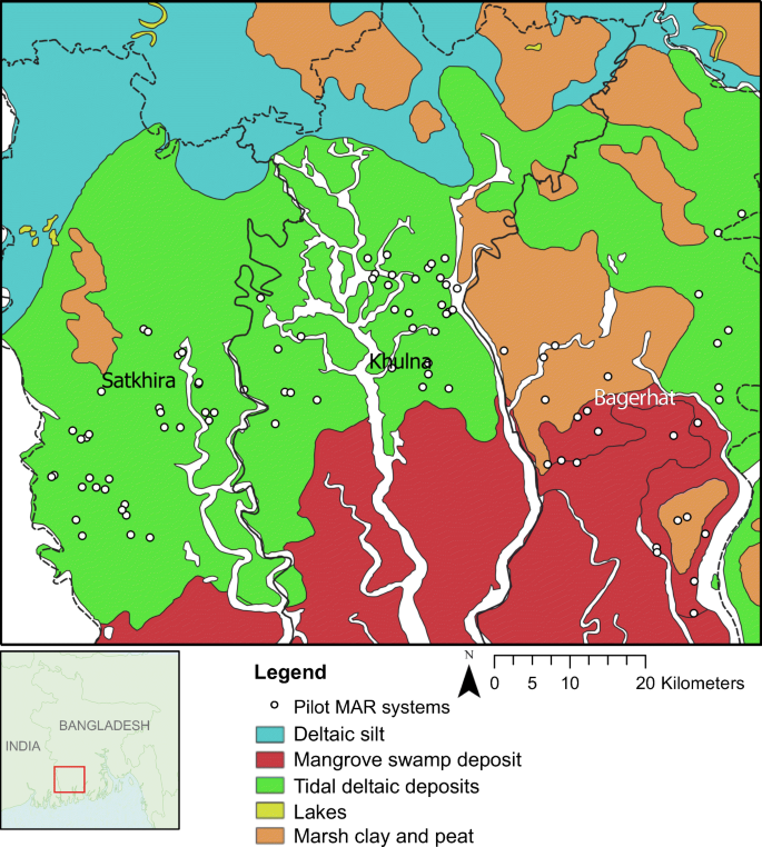 Potential For Managed Aquifer Recharge In Southwestern Bangladesh Based On Social Necessity And Technical Suitability Springerlink