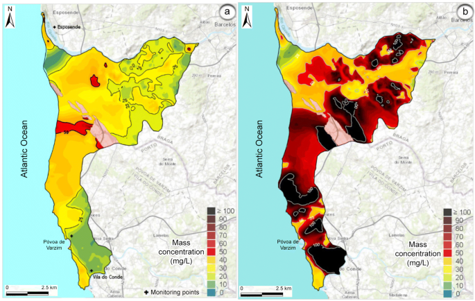 Assessment Of Future Trends On Groundwater Quality In A Nitrate Vulnerable Zone Esposende Vila Do Conde Sector Nw Portugal Towards A Combined Conceptual And Mass Transport Modelling Springerlink