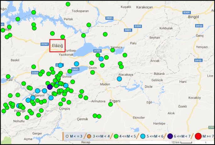 An Investigation On The Evaluation Of Dynamic Soil Characteristics Of The Elazig City Through The 1 D Equivalent Linear Site Response Analysis Springerlink