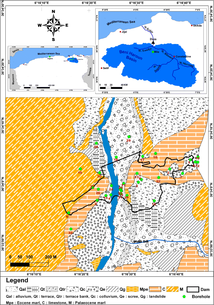 Rock Mass Properties And Their Suitability As A Foundation For A Rolled Compacted Concrete Gravity Dam Case Study Of Beni Haroun Dam Mila Ne Algeria Springerlink Rock Mass Properties And Their Suitability As A Foundation For A Rolled Compacted Concrete Gravity Dam Case Study Of Beni Haroun Dam Mila Ne Algeria Springerlink