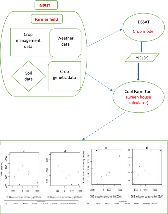 Integrating a crop model with a greenhouse gas calculator to identify low  carbon agricultural intensification options for smallholder farmers in  rural South Africa | SpringerLink
