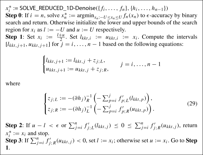 A Unified Approach For A 1d Generalized Total Variation Problem Springerlink