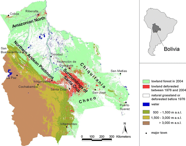 Proximate causes of deforestation in the Bolivian lowlands: an ...
