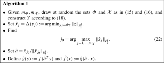 Learning Functions Of Few Arbitrary Linear Parameters In High Dimensions Springerlink