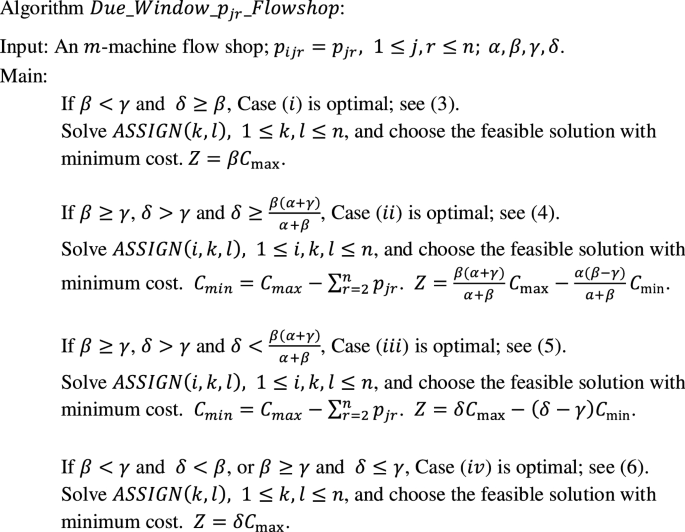 Minmax Scheduling And Due Window Assignment With Position Dependent Processing Times And Job Rejection Springerlink