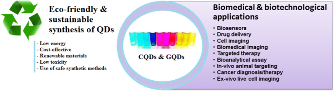 Green Synthesis Biomedical And Biotechnological Applications Of Carbon And Graphene Quantum Dots A Review Springerlink