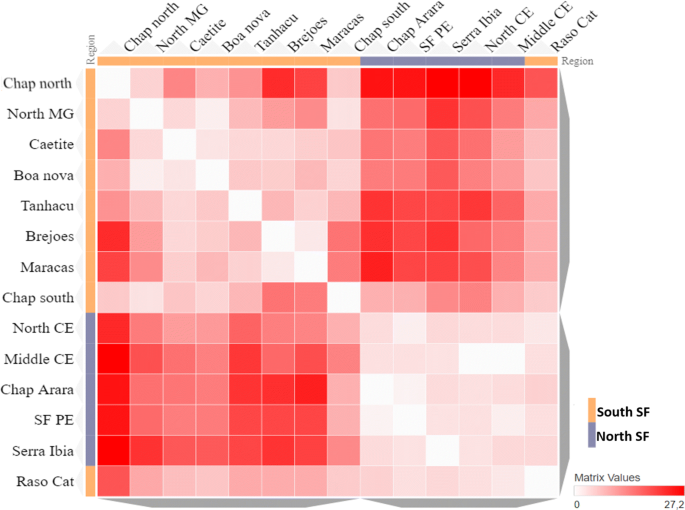 Song variation in the Caatinga suboscine Silvery-cheeked Antshrike  (Sakesphorus cristatus) suggests latitude and São Francisco River as  drivers of geographic variation | SpringerLink