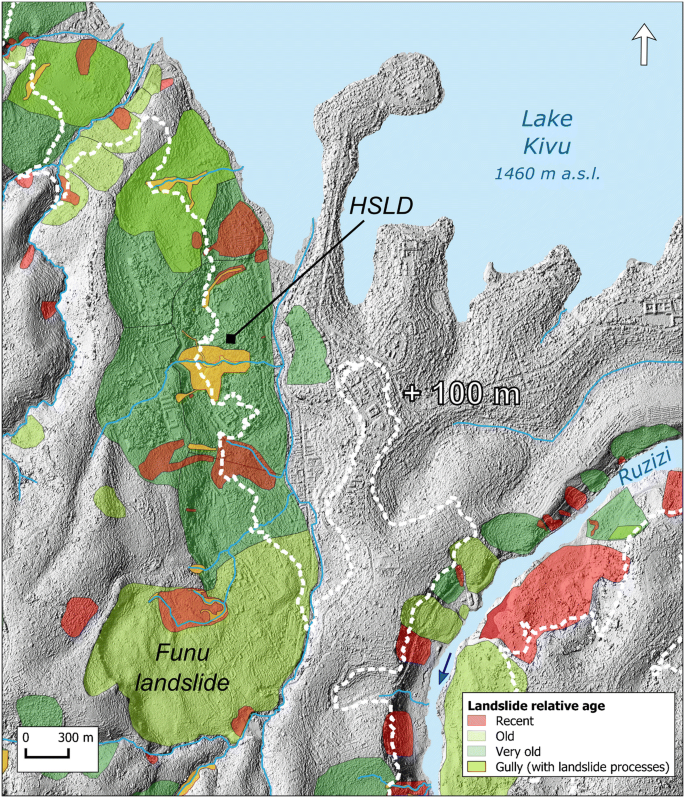 Constraining Landslide Timing In A Data Scarce Context From Recent To Very Old Processes In The Tropical Environment Of The North Tanganyika Kivu Rift Region Springerlink