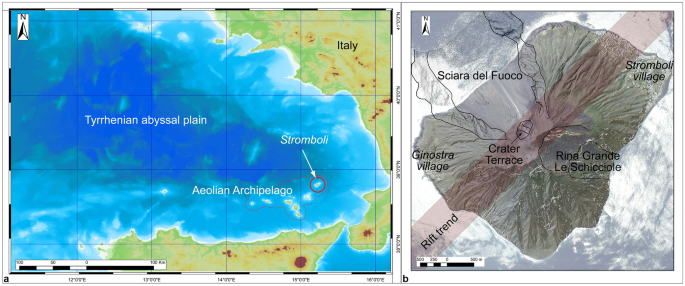 Assessing flank instability of Stromboli volcano (Italy) by reappraising  the 30 December 2002 tsunamigenic landslides | SpringerLink