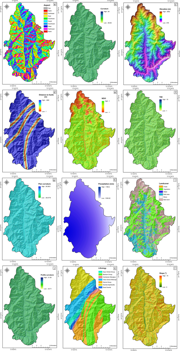 Landslide susceptibility mapping using artificial intelligence models ...