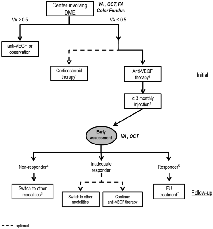 Management of diabetic macular edema: experts' consensus in Taiwan |  SpringerLink