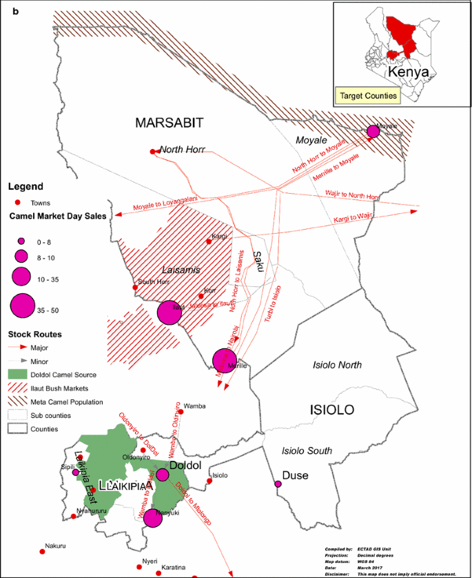 Mapping Potential Amplification And Transmission Hotspots For Mers Cov Kenya Springerlink
