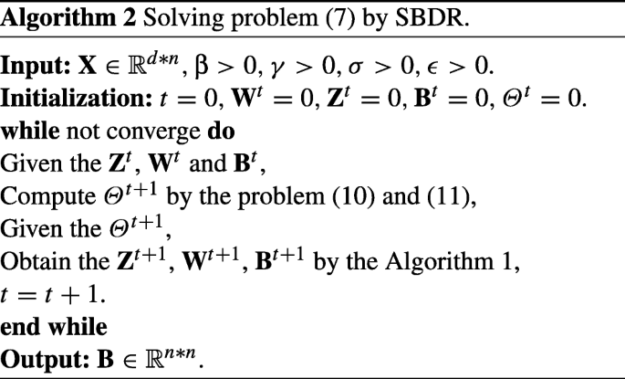 Structured Block Diagonal Representation For Subspace Clustering Springerlink