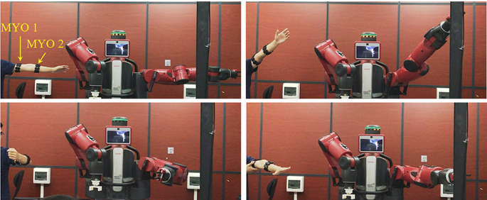 Disturbance observer enhanced variable gain controller for robot  teleoperation with motion capture using wearable armbands | Autonomous  Robots
