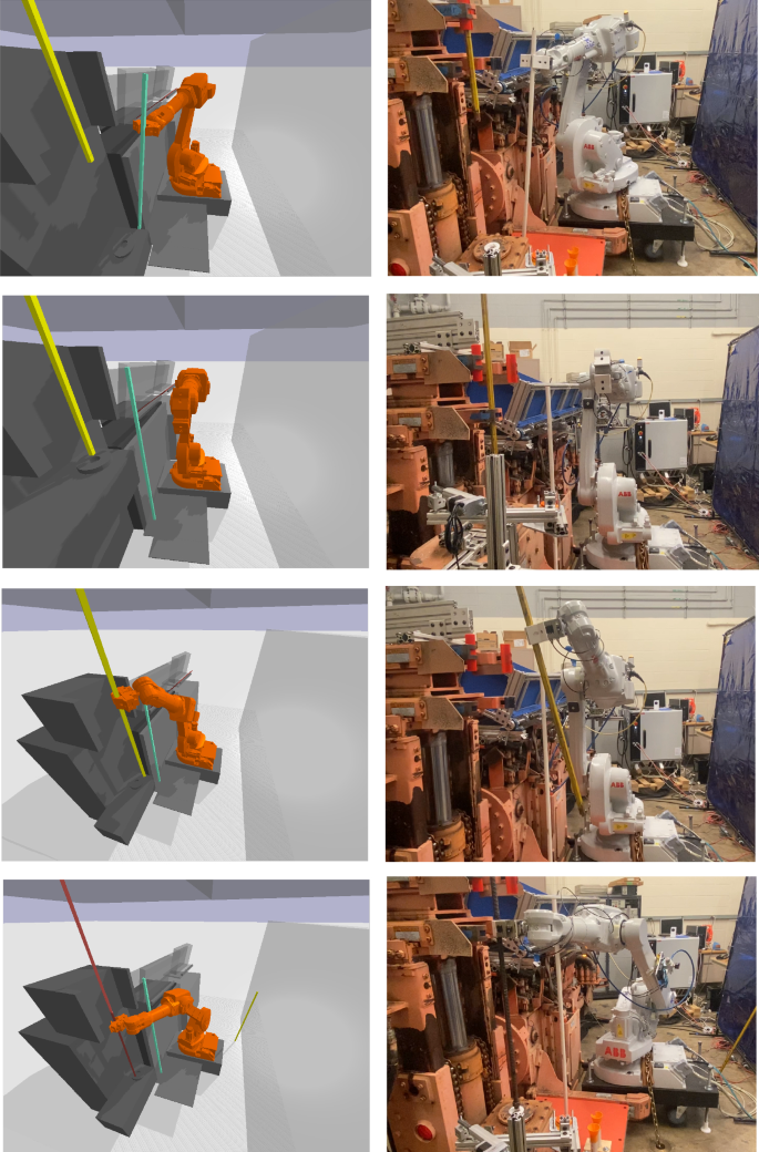 Coordination of Two Robots for Manipulating Heavy and Large