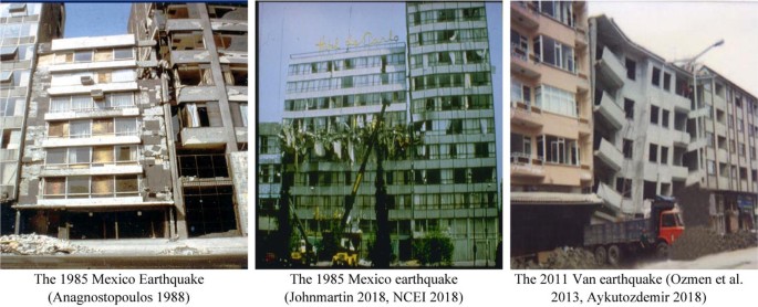 Numerical Simulation Of Potential Seismic Pounding Among Adjacent Buildings In Series Springerlink