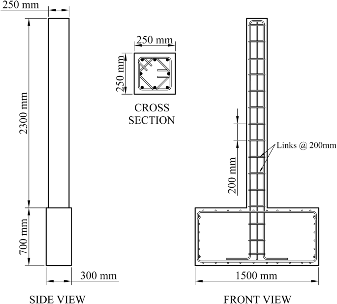 Nonlinear Dynamic Behaviour Of Severely Corroded Reinforced Concrete Columns Shaking Table Study Springerlink