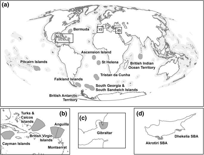 Mapped: Overseas Territories and Dependencies of the World