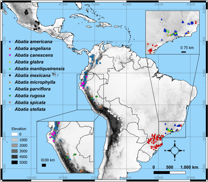 Distribution, endemism and conservation of Abatia - the American ...