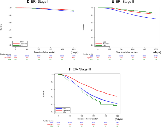 Breast Cancer Survival Among Japanese Individuals And Us Residents Of Japanese And Other Origins A Comparative Registry Based Study Springerlink