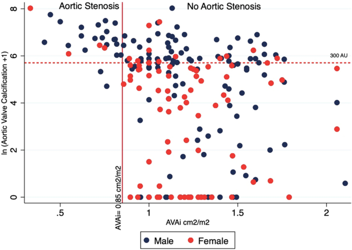 The association between aortic valve calcification, cardiovascular 