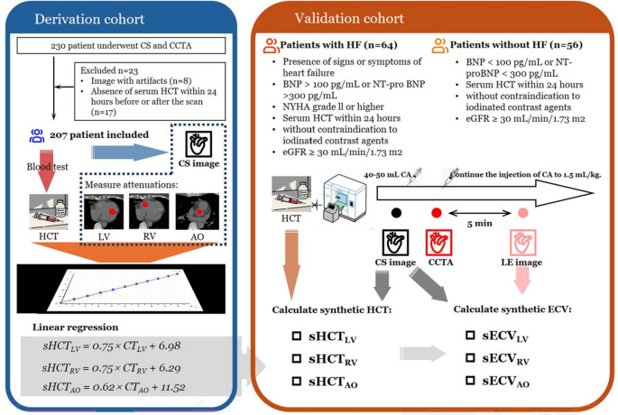 Feasibility of using synthetic myocardial extracellular volume fraction ...
