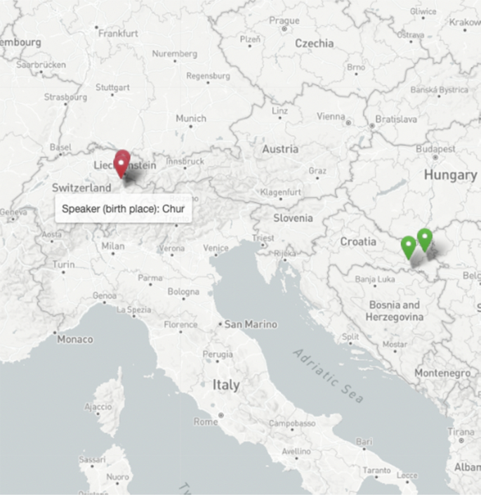 Map Task Corpus of Heritage BCMS spoken by second-generation speakers in  Switzerland | Language Resources and Evaluation