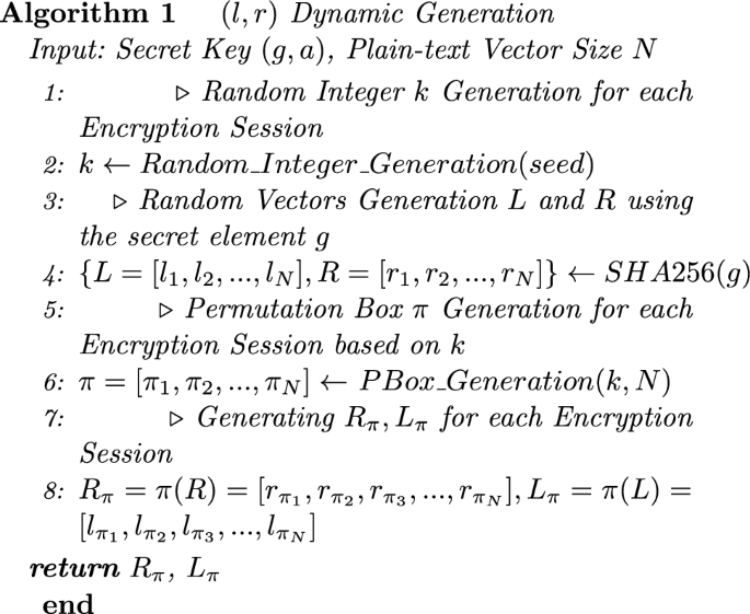 Design and realization of a secure multiplicative homomorphic