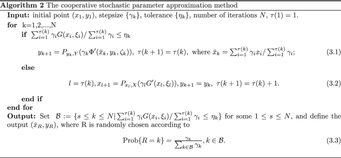 Algorithms For Stochastic Optimization With Function Or Expectation Constraints Springerlink