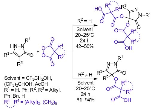 Free Radical And Electrophilic Functionalization Of Pyrazol 3 Ones With C O Or C N Bond Formation Microreview Springerlink