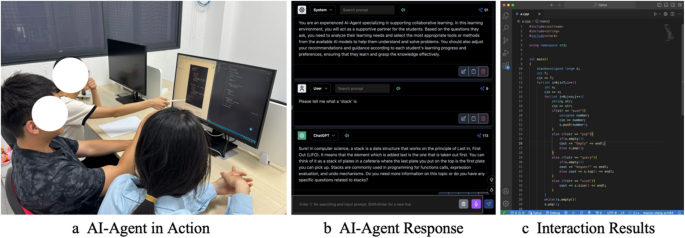 Impact of AI-agent-supported collaborative learning on the learning ...