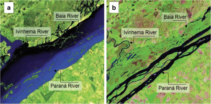 Study area and sampling lakes in the Upper Paraná River Floodplain