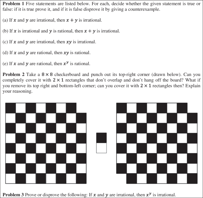 Proof Challenge Problems Transitioning to proof via writing scripts on the rules of a new ...