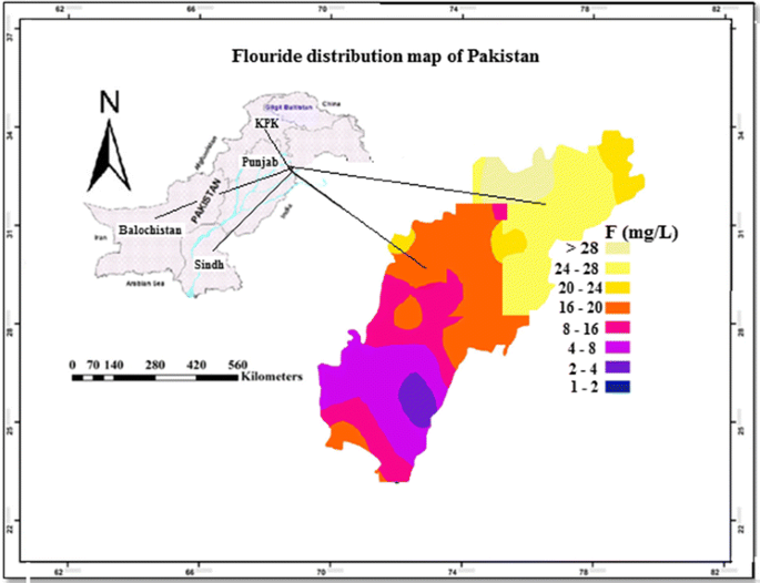 A Review Of Global Outlook On Fluoride Contamination In Groundwater With Prominence On The Pakistan Current Situation Springerlink