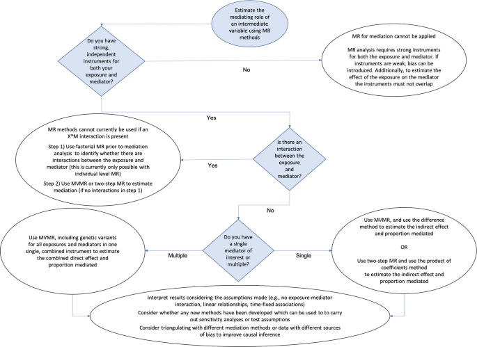 Mendelian randomisation for mediation analysis: current methods and  challenges for implementation | SpringerLink