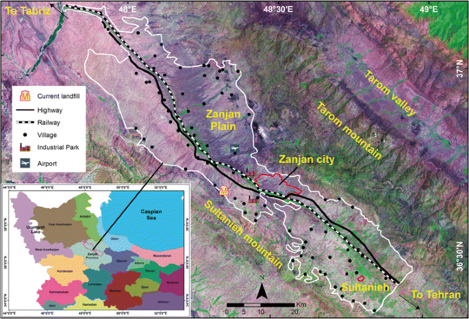 Site suitability evaluation of an old operating landfill using AHP and GIS  techniques and integrated hydrogeological and geophysical surveys |  SpringerLink