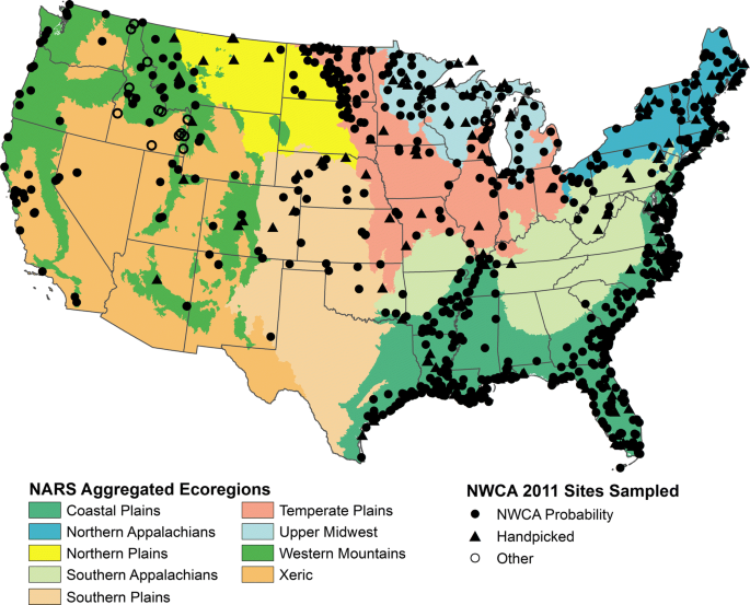 Usfws National Wetlands Inventory Map The 2011 National Wetland Condition Assessment: Overview And An Invitation  | Springerlink