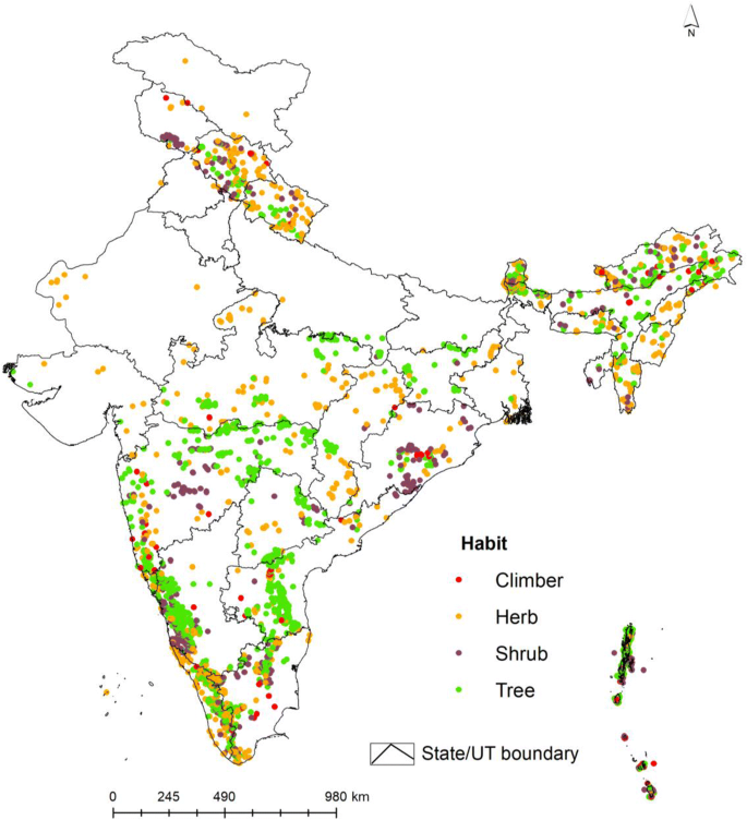 Patterns of animal and plant discoveries, distribution and endemism in  India—implications on the effectiveness of the protected area network |  SpringerLink
