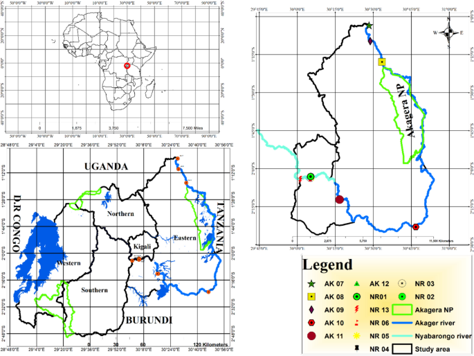 Main Rivers Rwanda Application of aquatic macroinvertebrates in water quality assessment ...