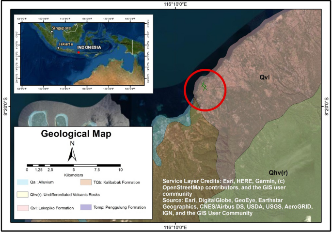 Aquifer Vulnerability In The Coastal Northern Part Of Lombok Island Indonesia Springerlink