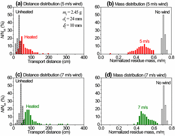 The Wind Effect On The Transport And Burning Of Firebrands Springerlink