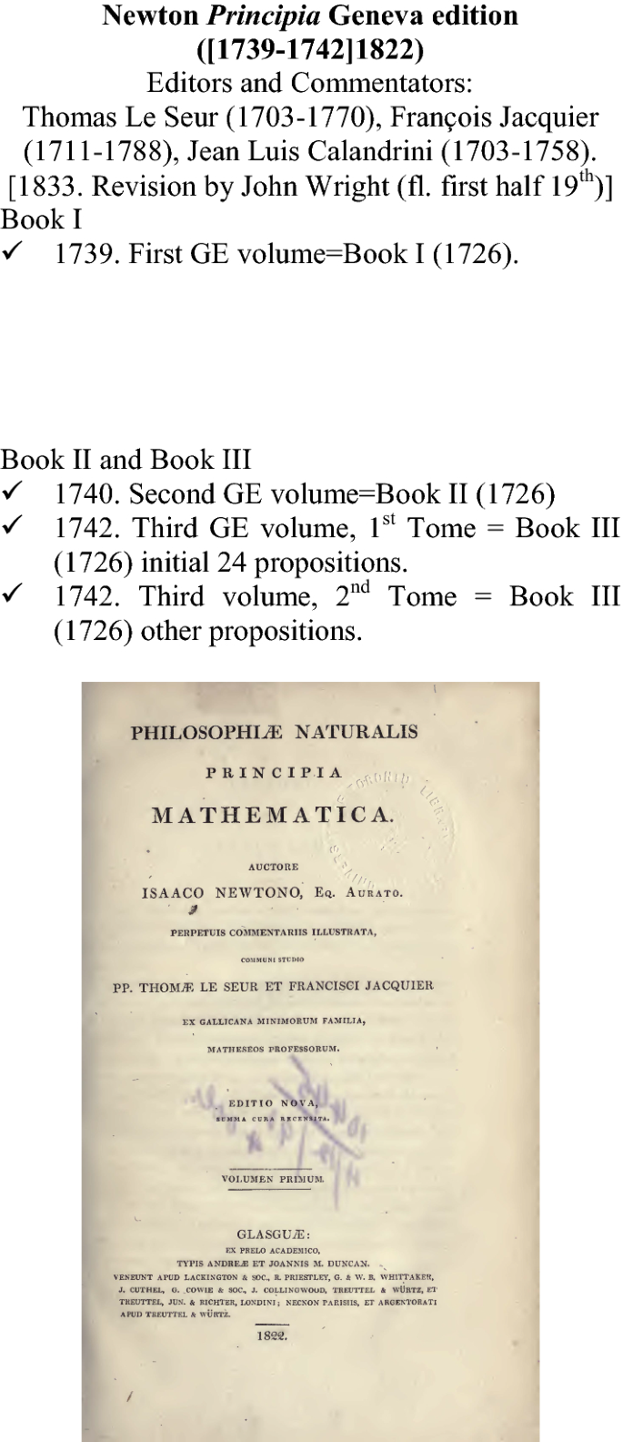Conceptual Frameworks On The Relationship Between Physics Mathematics In The Newton Principia Geneva Edition 12 Springerlink
