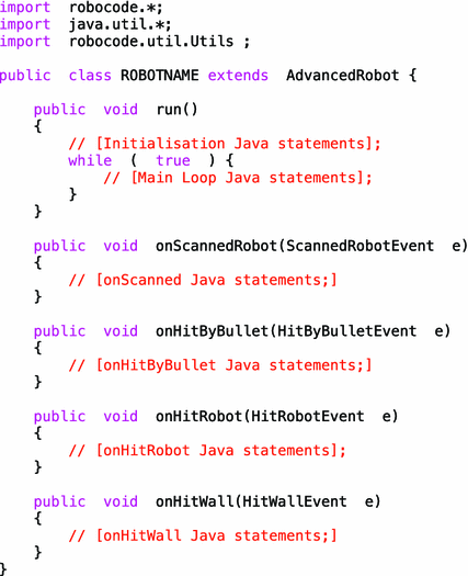 robocode code for best robot
