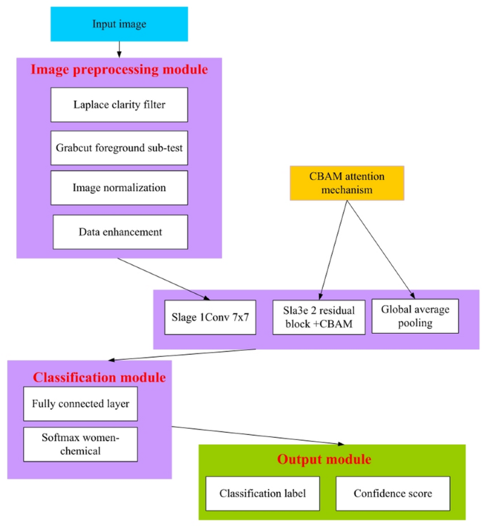 Image Processing Image Classification Application of Huangling mianhua image recognition and classification ...