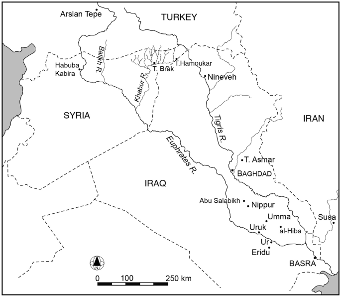 ancient cities in mesopotamia