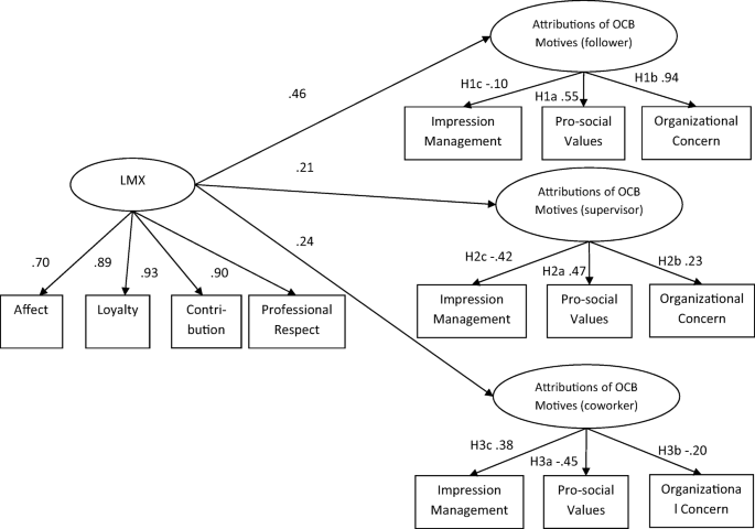 Lmx And Attributions Of Organizational Citizenship Behavior Motives When Is Citizenship Perceived As Brownnosing Springerlink